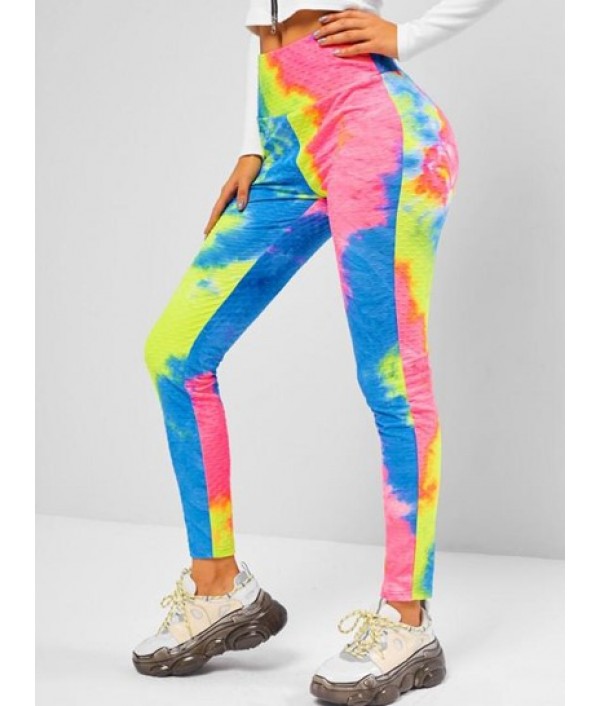 Tie Dye Gym Fitted Leggings