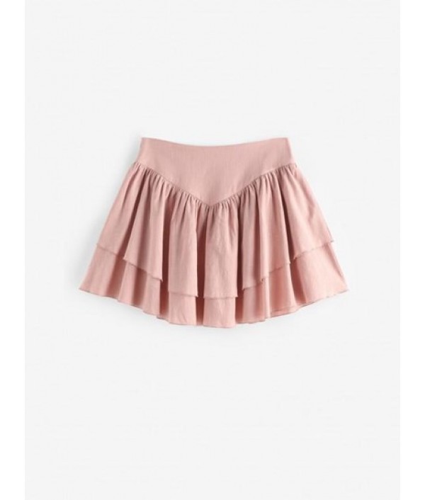Layered Mini Skirt