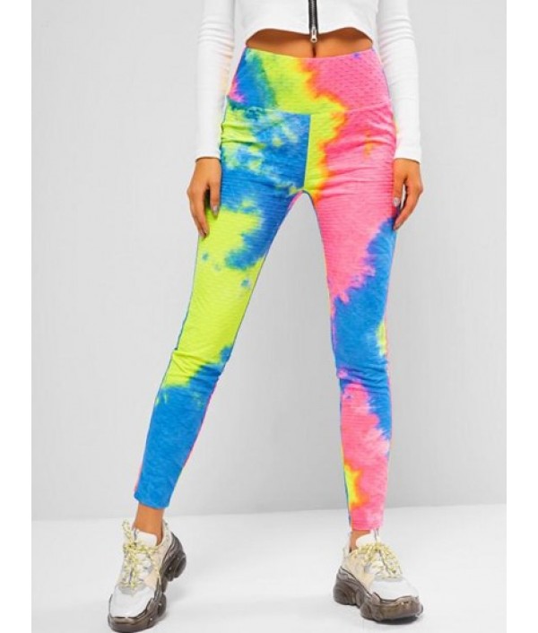 Tie Dye Gym Fitted Leggings