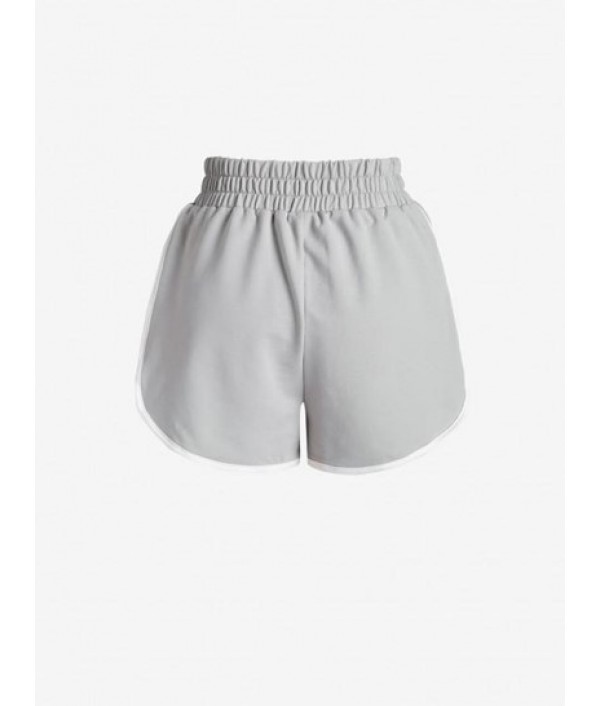 Lace Up Lounge Dolphin Shorts