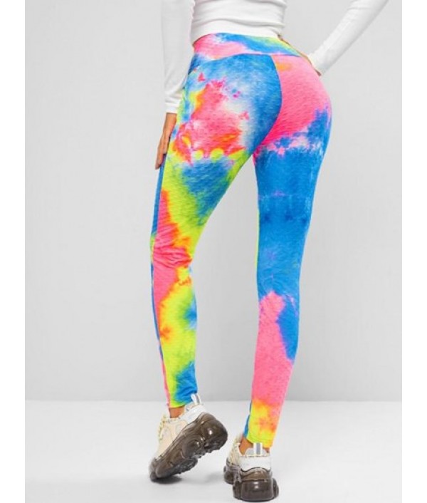 Tie Dye Gym Fitted Leggings