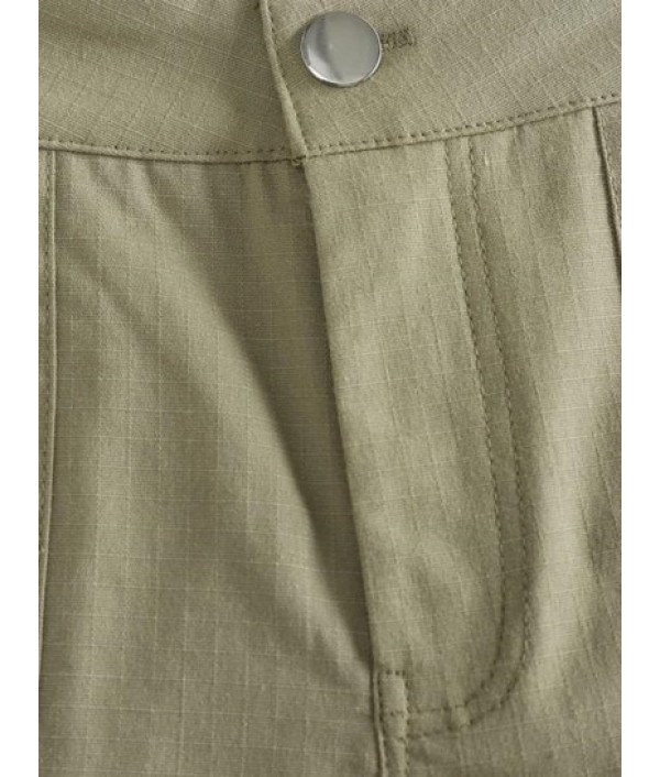 Zipper Fly Straight Cargo Shorts