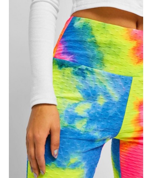 Tie Dye Gym Fitted Leggings