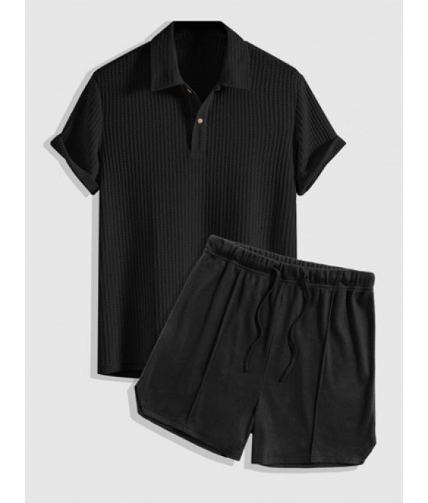 Men's Plain Color Tartan Jacquard Weave ...