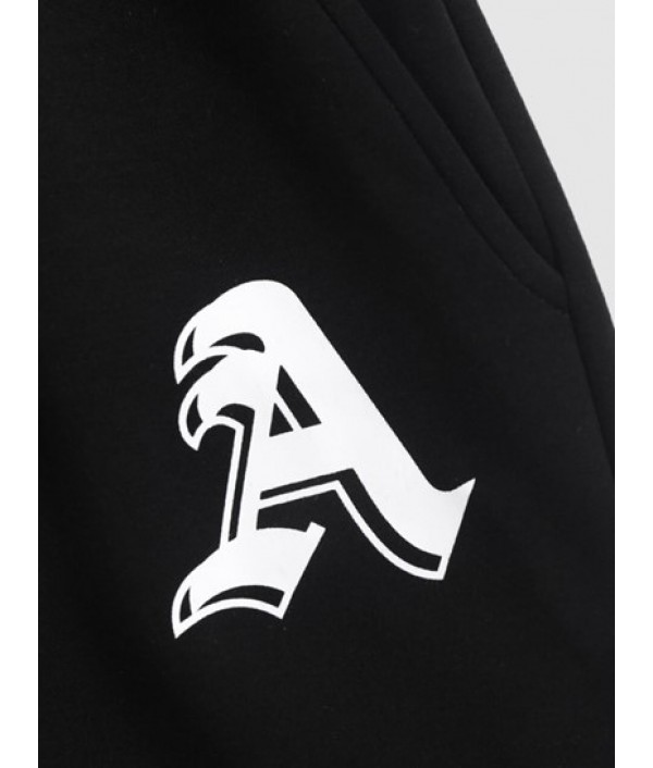 Men's Coconut Tree Letter Peace Doves Pattern Summer Vacation Short Sleeves Crew Neck T-shirt And Letter Striped Pattern Sport Sweat Shorts Set