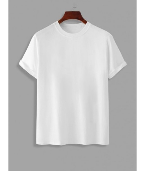 Men's Daily Casual Short Sleeve Eagle Letter Graphic Round Neck T Shirt And Flap Pocket Drawstring Elastic Waist Streetwear Casual Techwear Jogger Cargo Pants Set