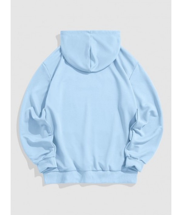 Letter C'EST LA VIE PARIS Embroidery Essentials Hoodie And Drawstring Pocket Jogger Pants Set Letter C'EST LA VIE PARIS Embroidery Essentials Hoodie And Drawstring Pocket Jogger Pants Set