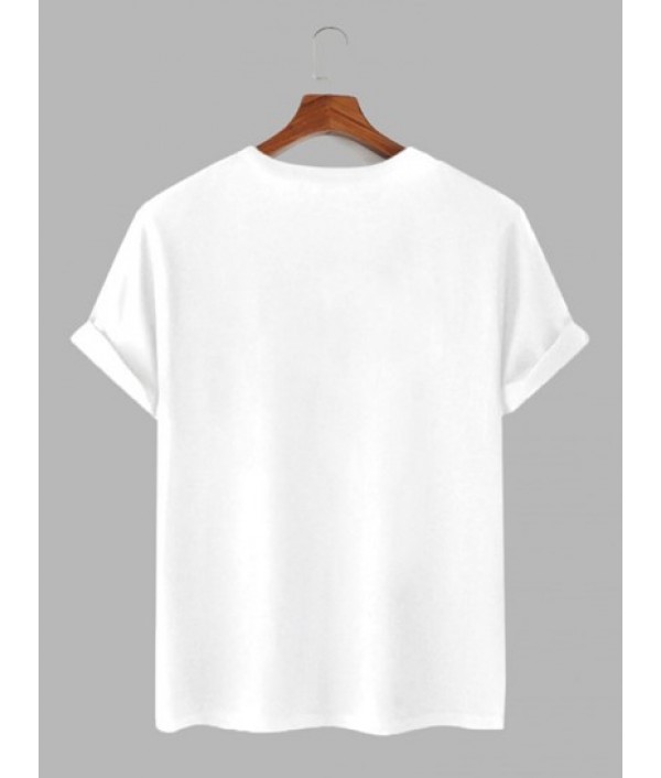 Smile Face Cartoon T-shirt And Tie Dye Shorts Two Piece Set Smile Face Cartoon T-shirt And Tie Dye Shorts Two Piece Set